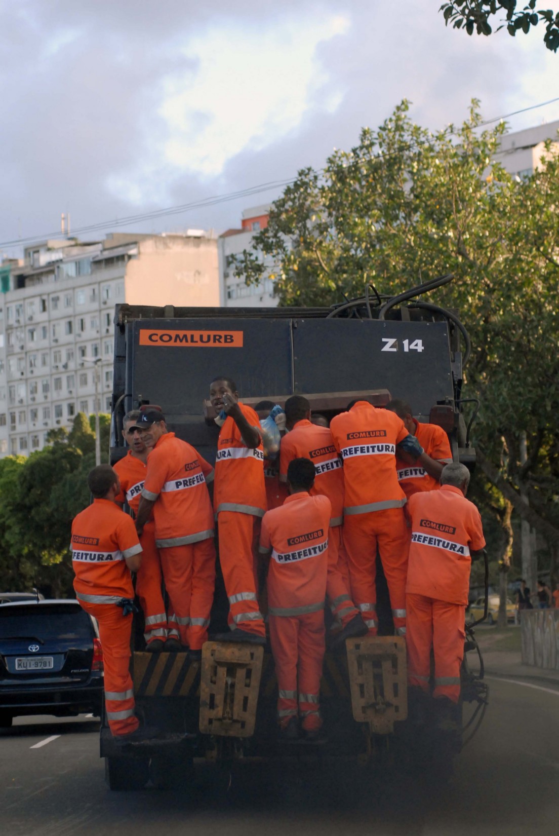 Caminhão lotado
