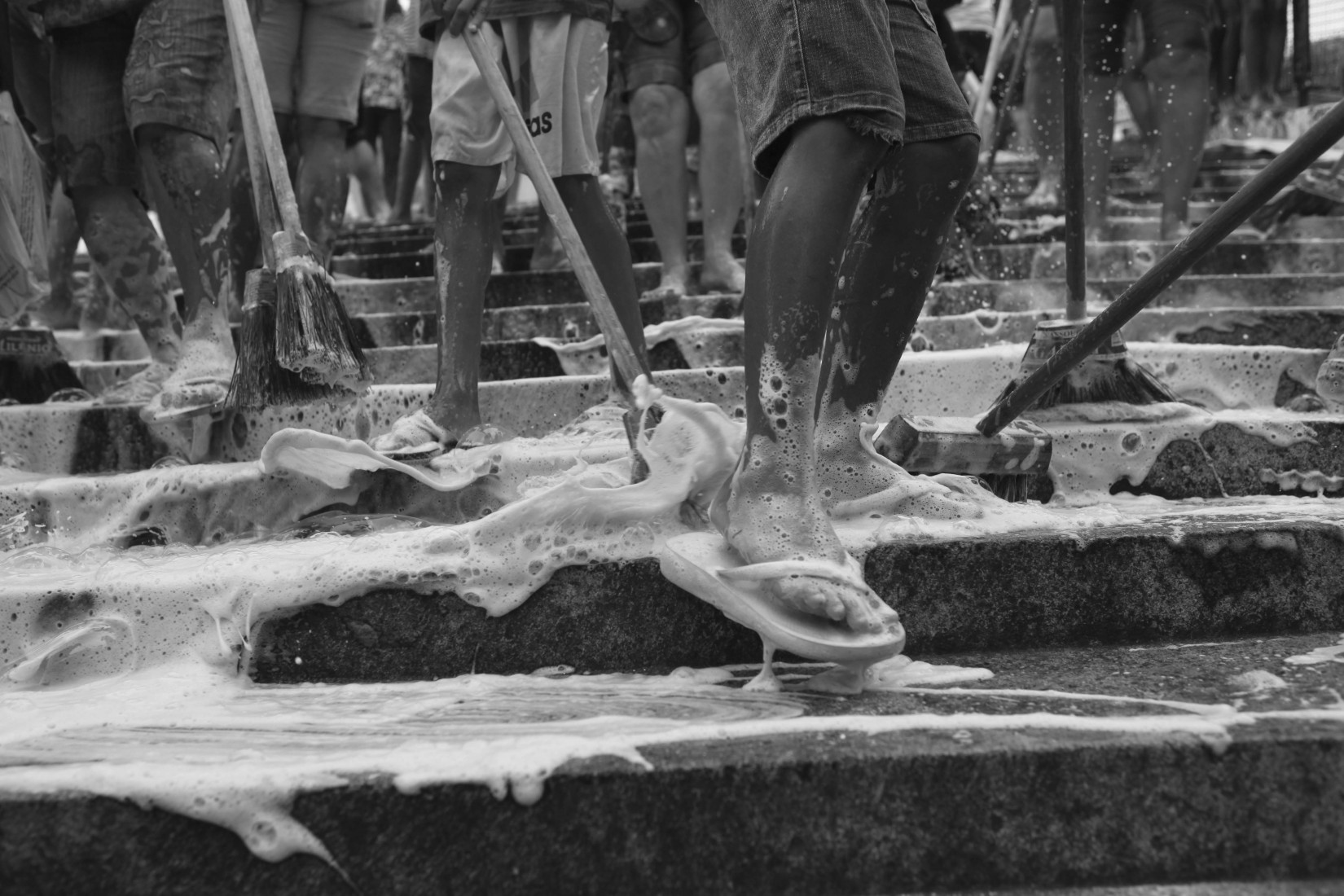 Lavagem da escadaria I