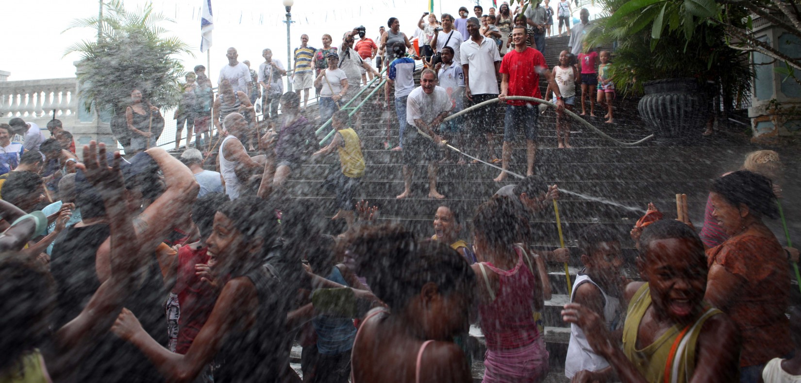 Lavagem da escadaria II