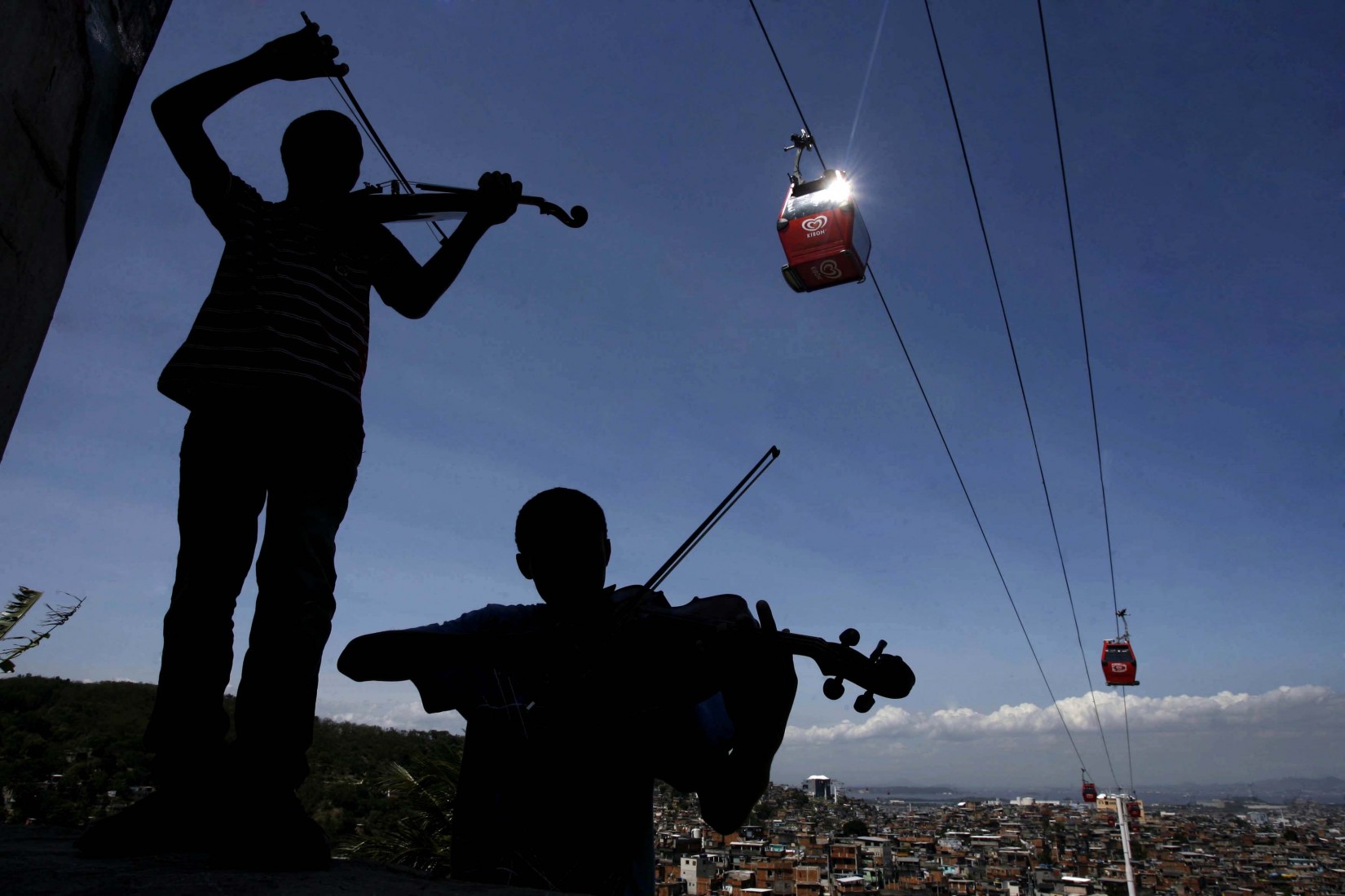 Violinistas do Alemão