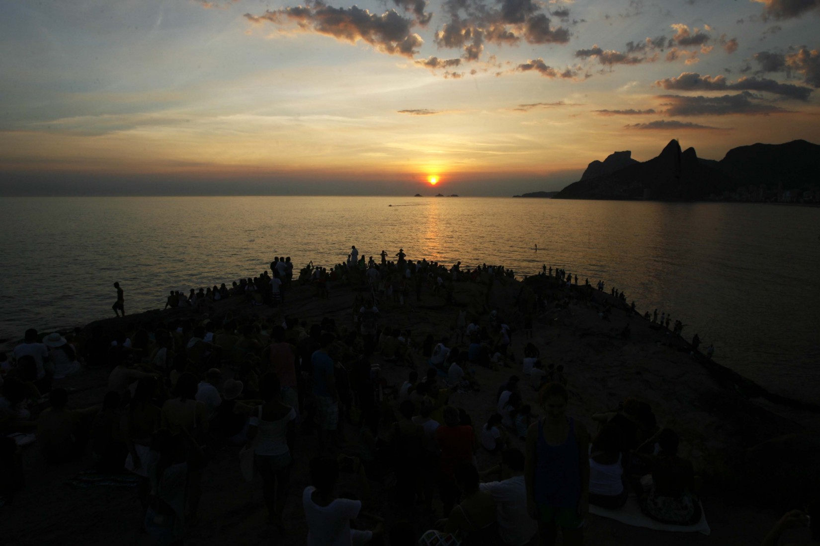 Pôr do Sol no Arpoador