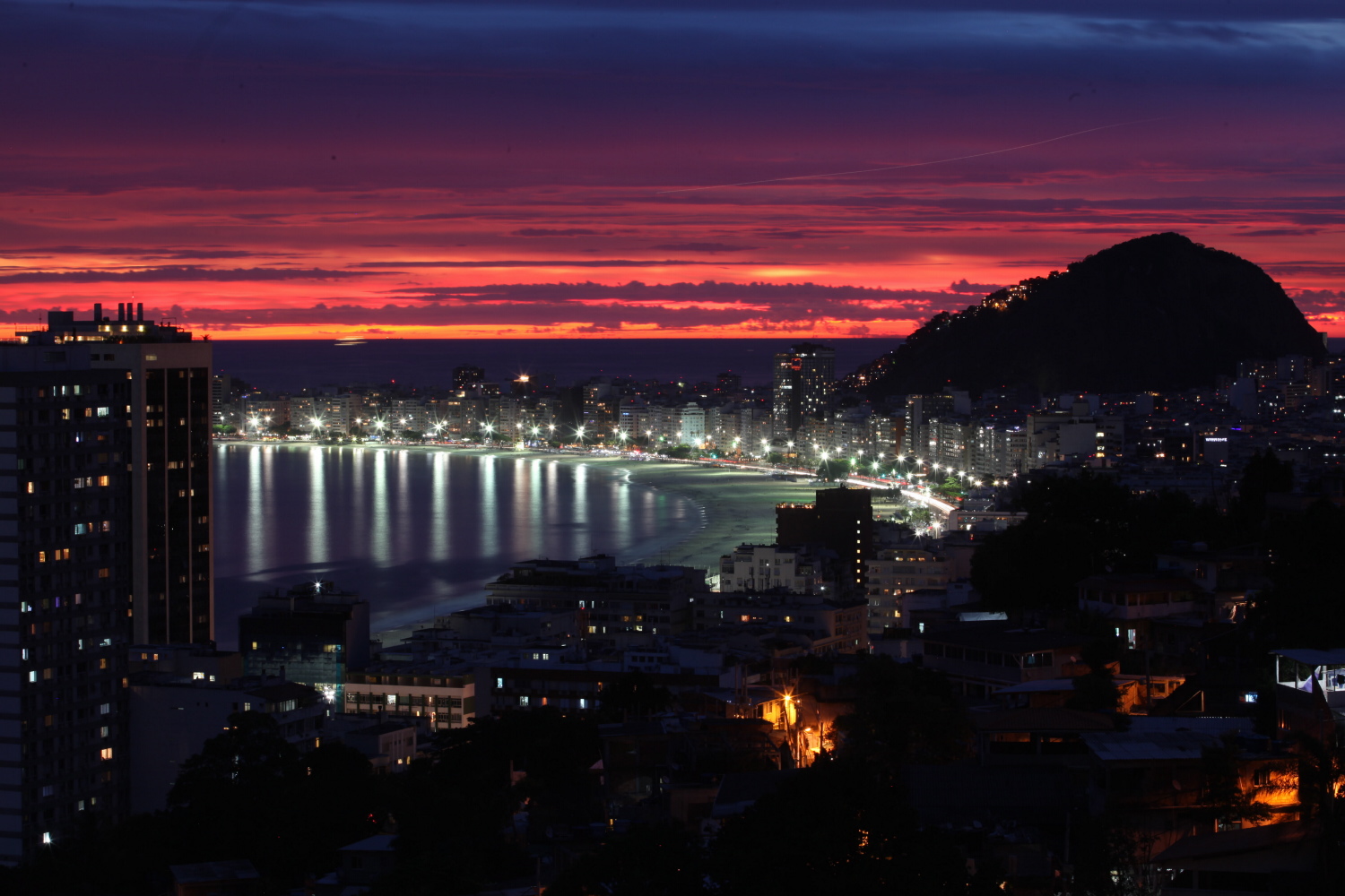 Anoitecer de Copacabana
